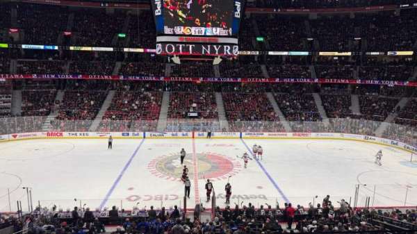 Canadian Tire Centre, section: 208, row: D, seat: 11