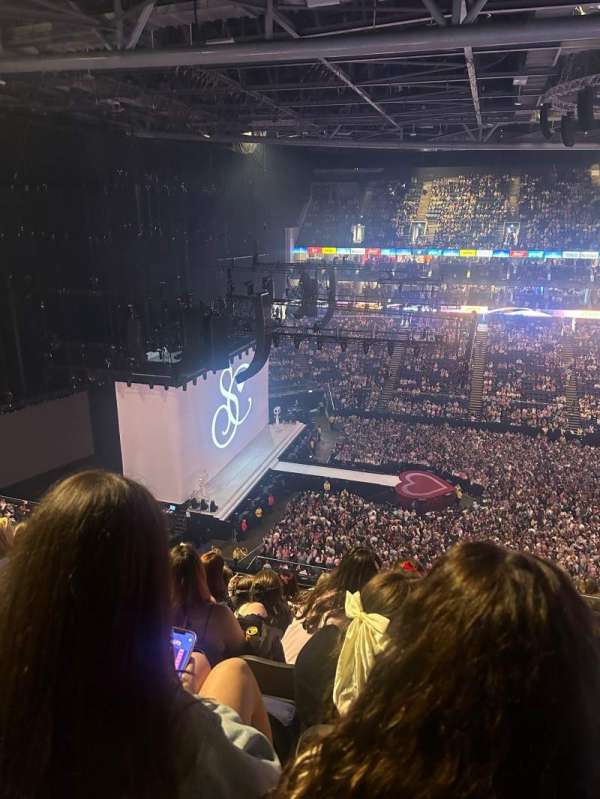 The O2, London, section: 403, row: J, seat: 505