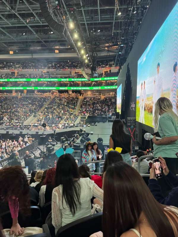 UBS Arena, section: 102, row: 14, seat: 3