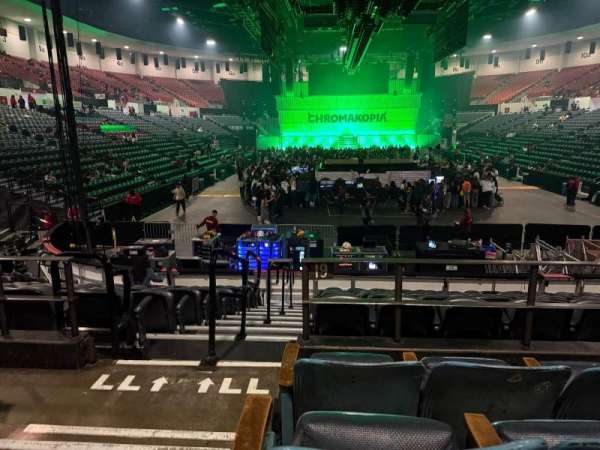 Pechanga Arena, section: L19, row: 3, seat: 12