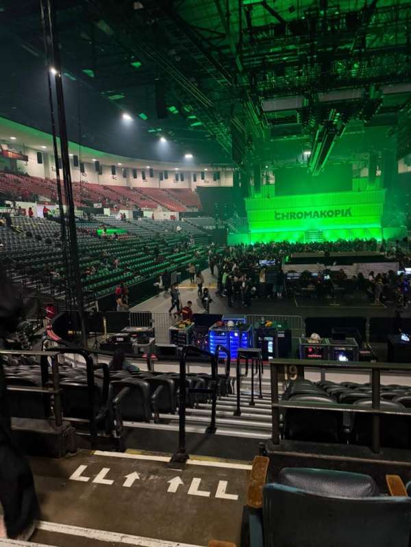 Pechanga Arena, section: L19, row: 3, seat: 12