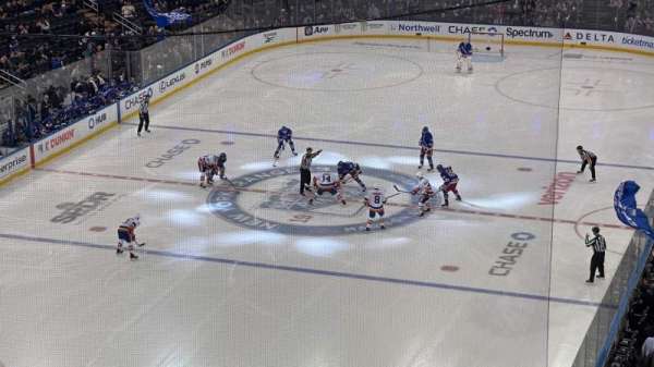 Madison Square Garden, section: 418, row: 2, seat: 16