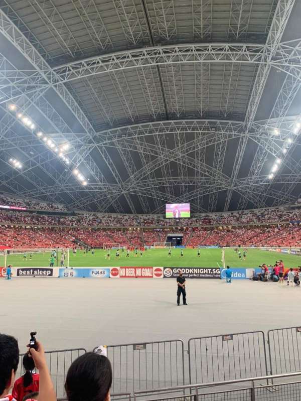 Singapore National Stadium, section: 103, row: F, seat: 2