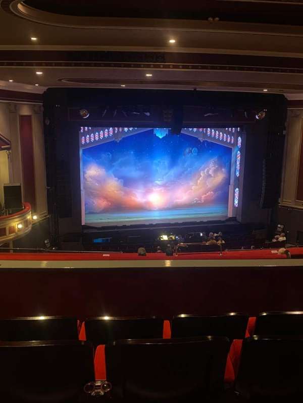 Hull New Theatre, section: Circle, row: JJ, seat: 6