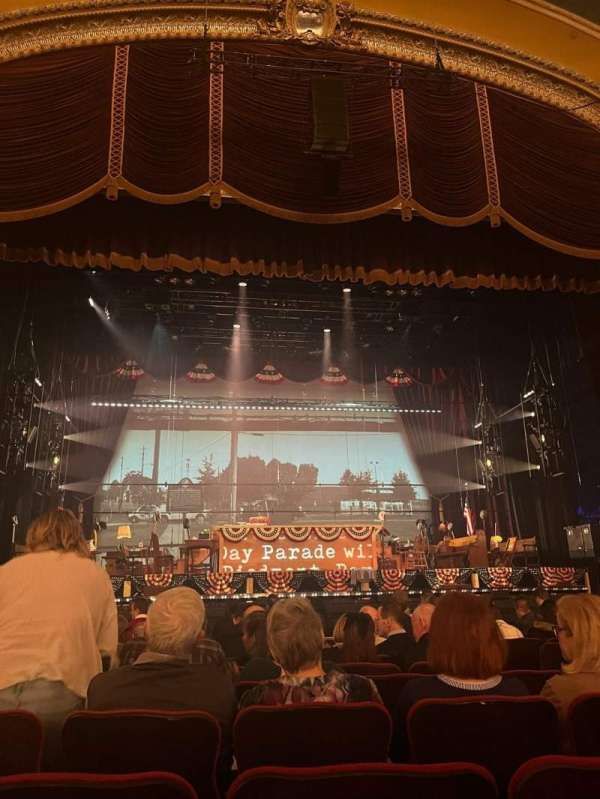 Orpheum Theatre, Minneapolis, section: Main Floor 1, row: J, seat: 4