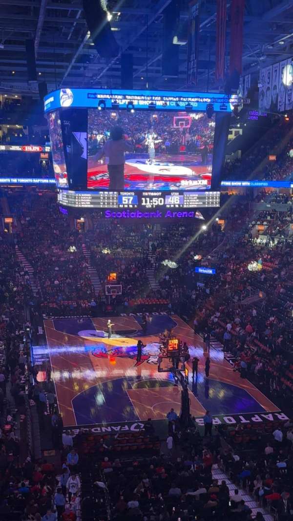 Scotiabank Arena, section: 316, row: 3, seat: 9