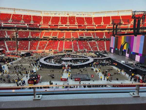 Levi's Stadium, section: 239, row: 2, seat: 10