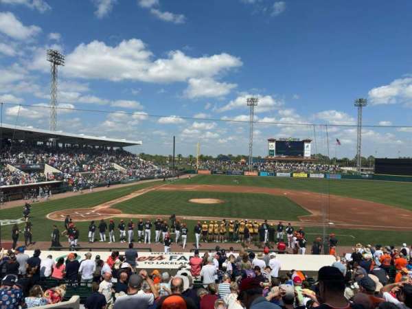 Joker Marchant Stadium, section: 203, row: K, seat: 13