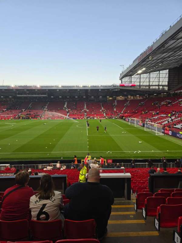 Old Trafford, section: N2410, row: 8, seat: 49