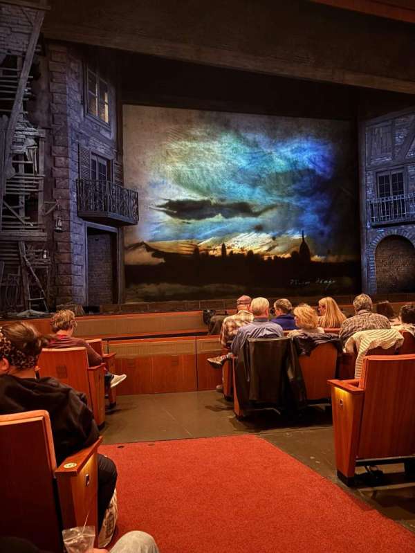 Eccles Theater, section: Orchestra L, row: F, seat: 102
