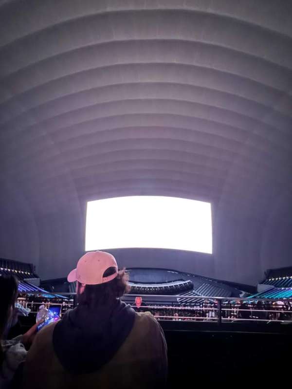 The Sphere, Vegas, section: 406, row: 5, seat: 16