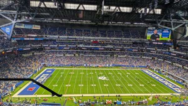 Lucas Oil Stadium, section: 641, row: 3, seat: 13