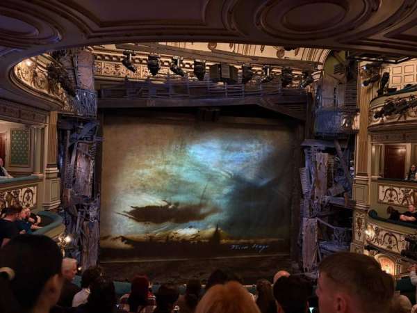 Sondheim Theatre, West End, section: Dress Circle, row: E, seat: 21
