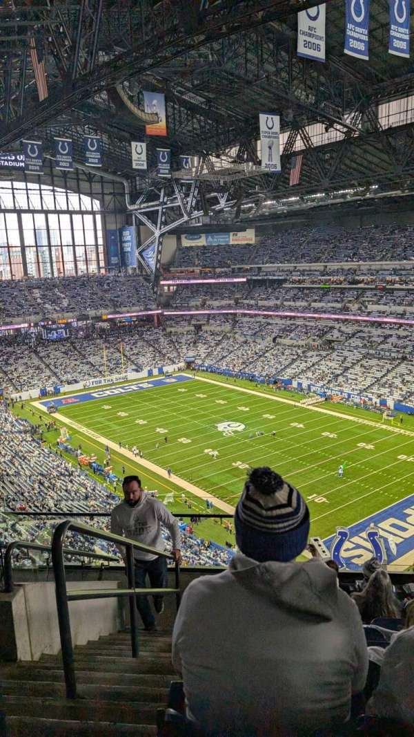 Lucas Oil Stadium, section: 632, row: 8, seat: 24