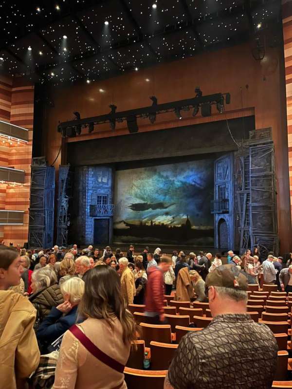 Eccles Theater, section: Orchestra R, row: S, seat: 113