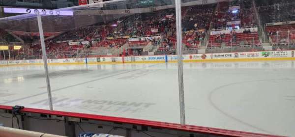 Bojangles' Coliseum, section: 110, row: A, seat: 6