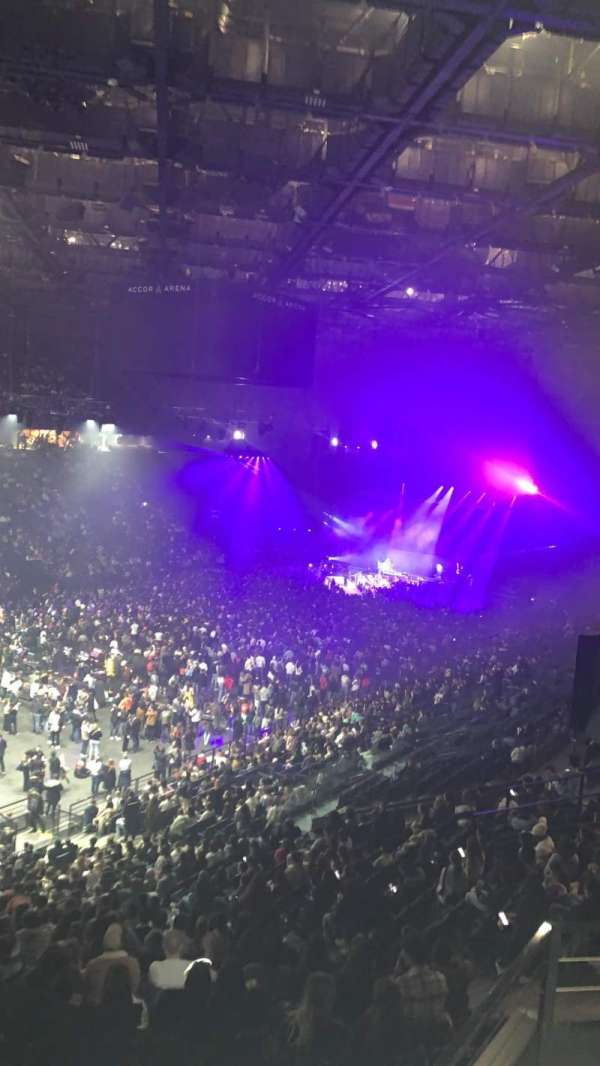 Accor Arena, section: Balcon C, row: 85, seat: 20