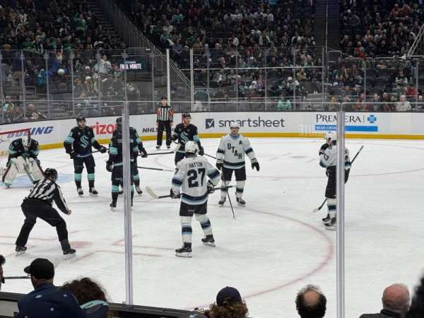 Climate Pledge Arena, section: 15, row: F, seat: 12