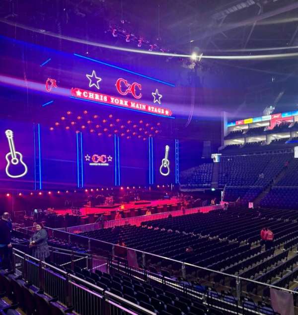 The O2, London, section: 102, row: L, seat: 66