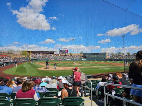 Salt River Fields, section: 111, row: 10, seat: 2