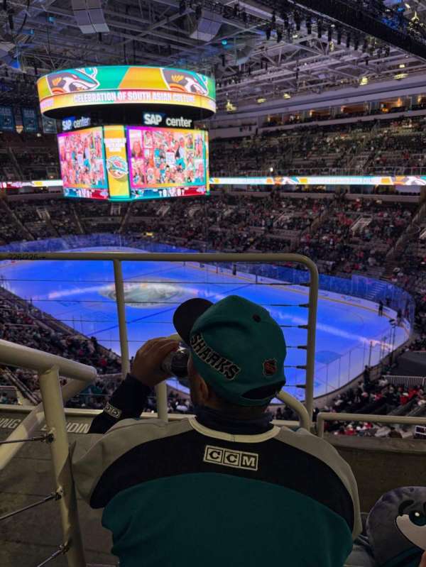 SAP Center, section: 226, row: 3, seat: 10