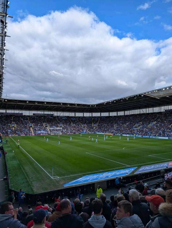 Coventry Building Society Arena, section: 7, row: T, seat: 22