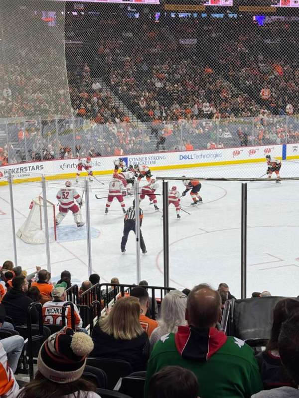Xfinity Mobile Arena, section: 122, row: 15, seat: 4