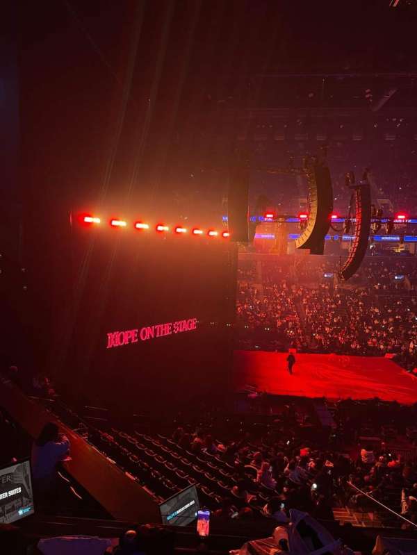 Barclays Center, section: LG1, row: 3, seat: 4