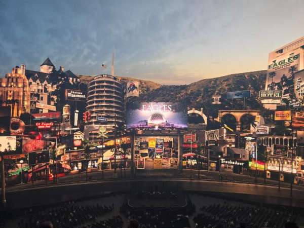 The Sphere, Vegas, section: 306, row: 10, seat: 7