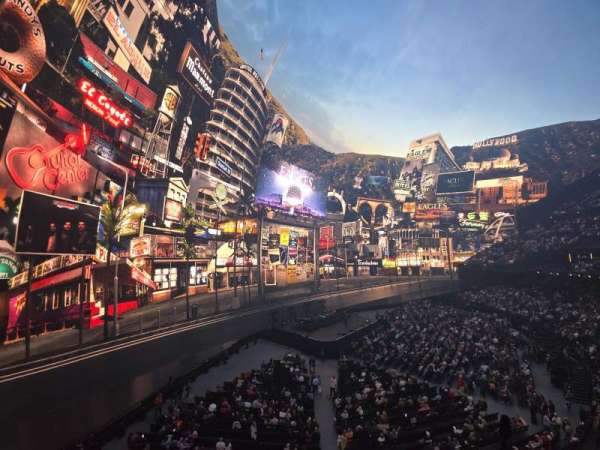 The Sphere, Vegas, section: 202, row: 1, seat: 8