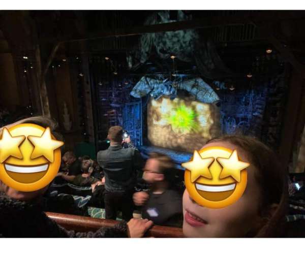 Apollo Victoria Theatre, section: Dress Circle, row: G, seat: 11