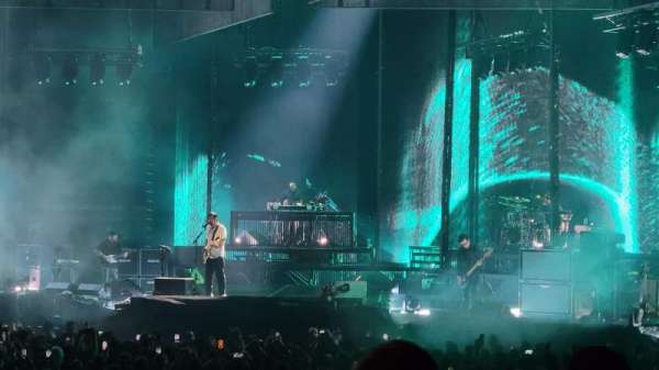 American Airlines Center, section: 107, row: H, seat: 1