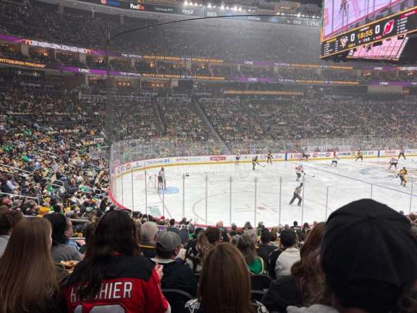 PPG Paints Arena, section: 104, row: R, seat: 27