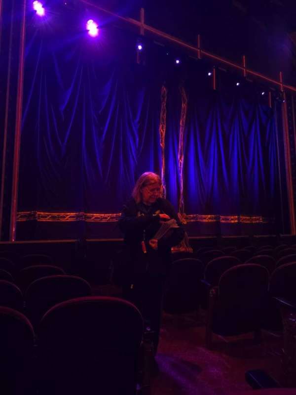 Lena Horne Theatre, section: Orchestra L, row: F, seat: 3