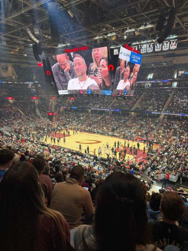 Rocket arena, section: M105, row: 11, seat: 12