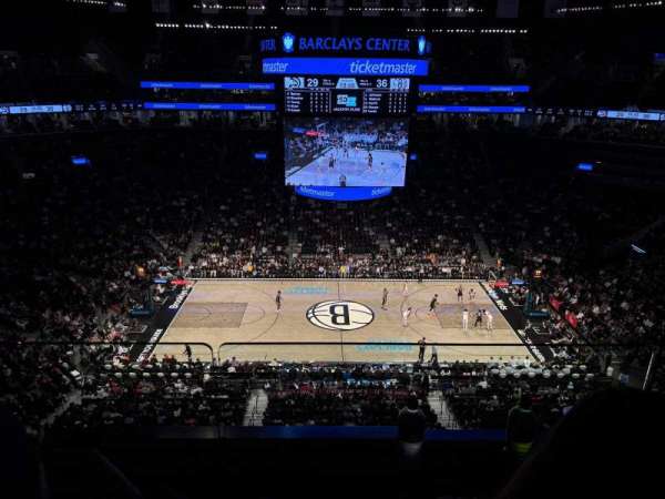 Barclays Center, section: 209, row: 2, seat: 2