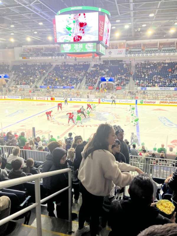 Coca-Cola Coliseum, section: 119, row: H, seat: 20