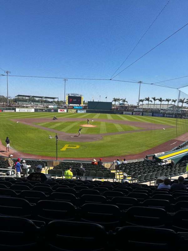 LECOM Park, section: BOX 2, row: 19, seat: 4