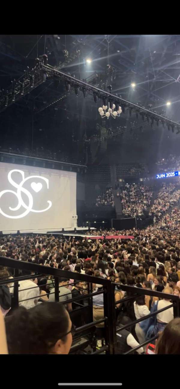 Accor Arena, section: Gradin P, row: 24, seat: 6