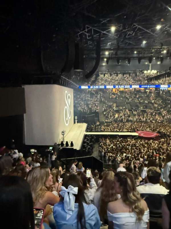 Accor Arena, section: Gradin N, row: 6, seat: 19