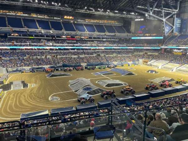 Lucas Oil Stadium, section: 417, row: 1, seat: 10