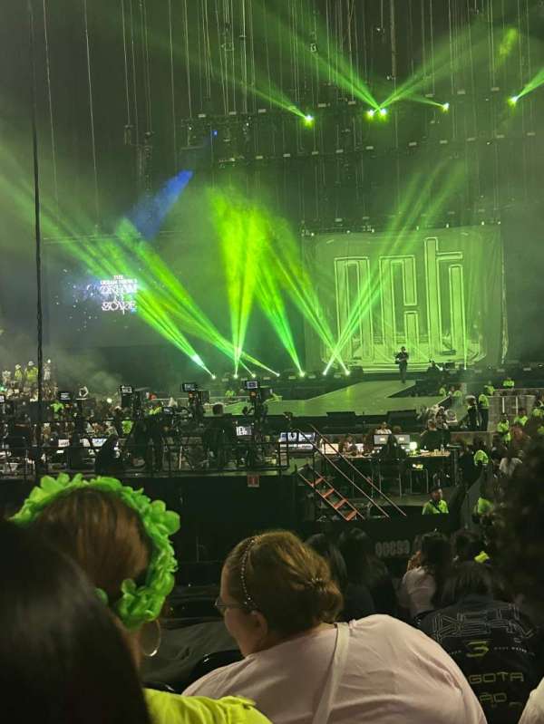 Palacio de los Deportes, section: C10, row: K, seat: 9