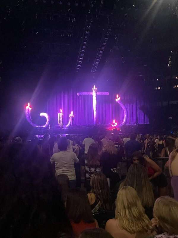 Paycom Center, section: Floor 1, row: F, seat: 3