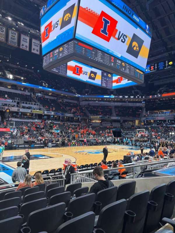 Gainbridge Fieldhouse, section: 7, row: 8, seat: 7