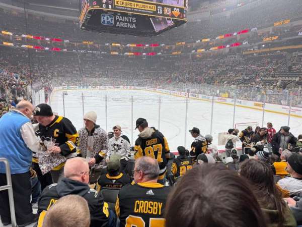 PPG Paints Arena, section: 119, row: K, seat: 12