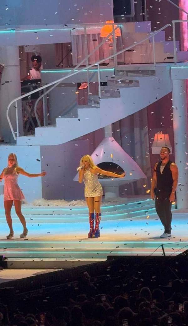 The O2, London, section: 110, row: Q