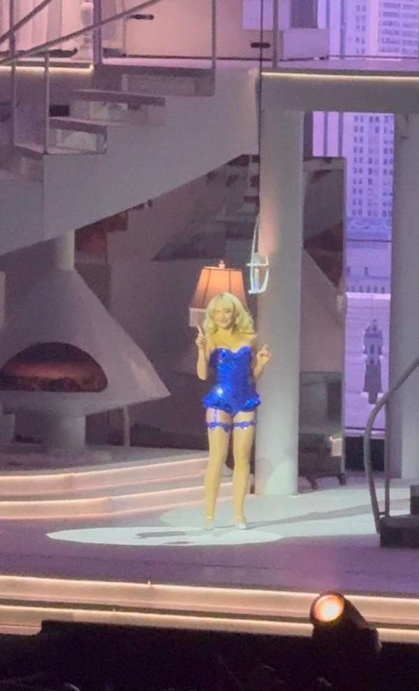 The O2, London, section: 110, row: Q