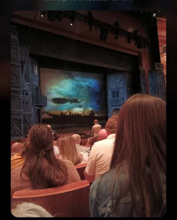 Eccles Theater, section: Orchestra l, row: L, seat: 118