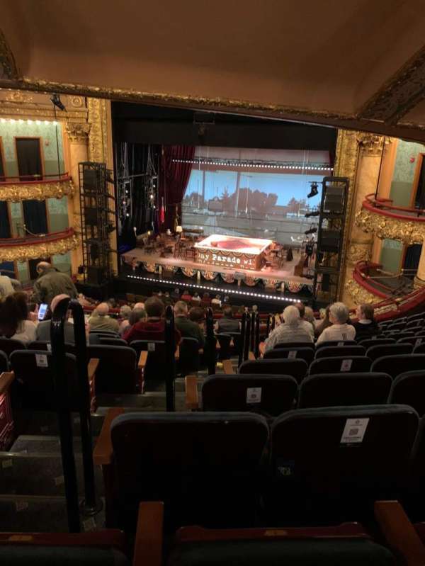 Emerson Colonial Theatre, section: Dress Circle L, row: K, seat: 4