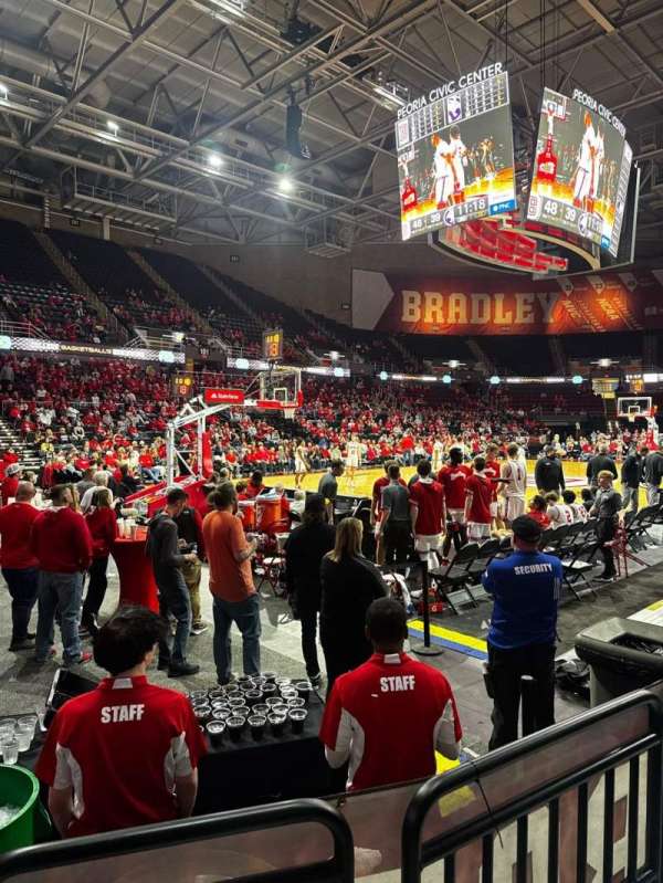 Peoria Civic Center Arena, section: 116, row: 3, seat: 15